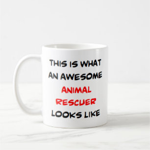 Mug sauveteur animal, génial
