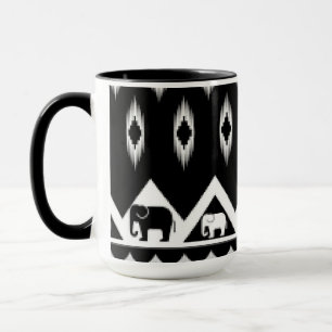 Mug Sauvez la boue combinée des éléphants