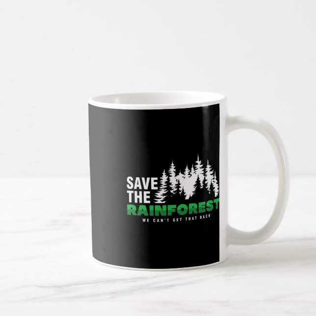 Mug Sauvez la forêt tropicale De l'environnement Prote (Droite)