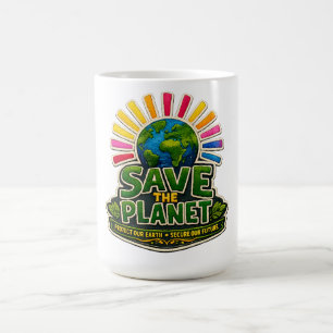 🌍☕ Mug « Sauvez la Planète » 🌱
