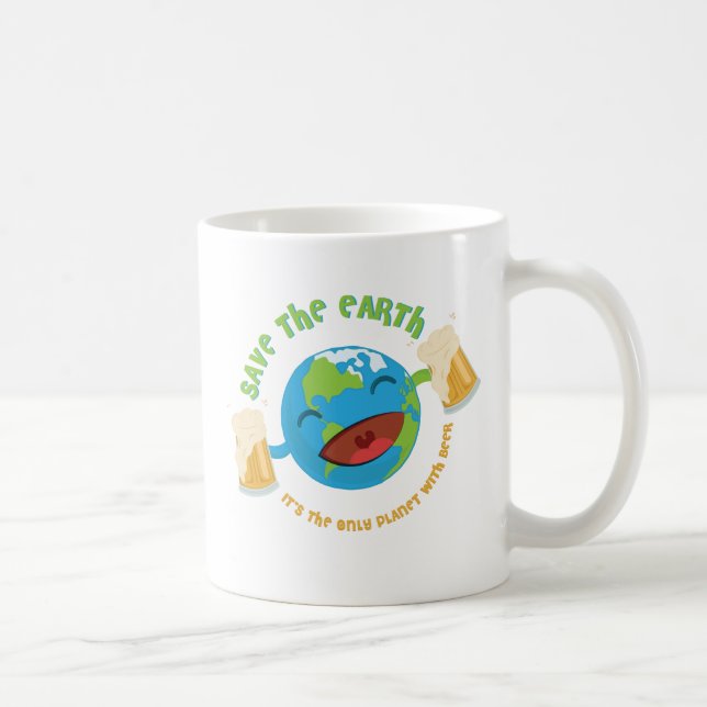 Mug Sauvez la terre (Droite)