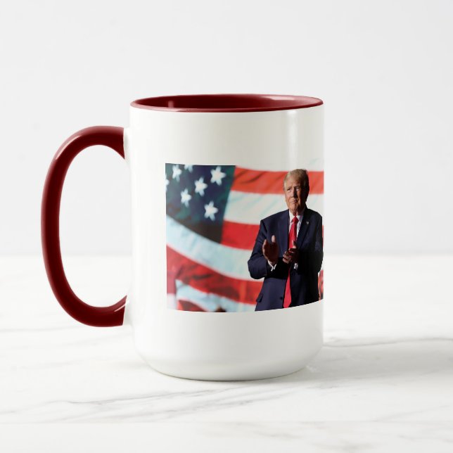 Mug Sauvez l'Amérique Trump 2024 (Gauche)