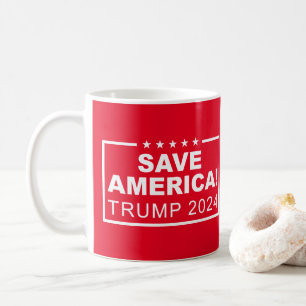 Mug Sauvez l'Amérique Trump 2024