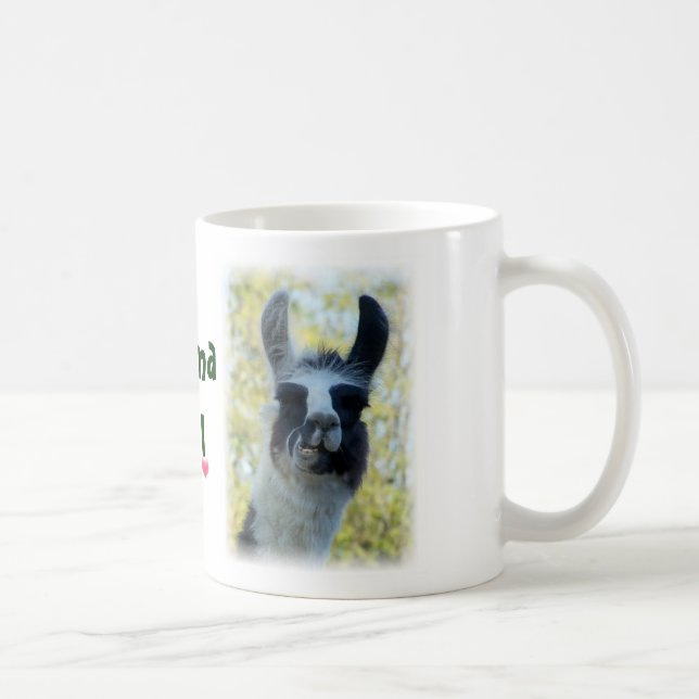 Mug Sauvez le drame pour le lama de Yo (Droite)