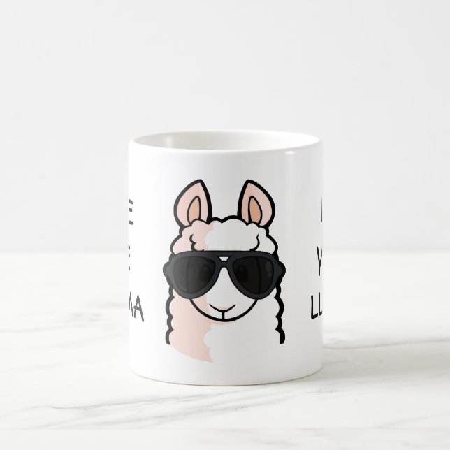 Mug Sauvez le drame pour votre lama (Centre)
