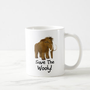 Mug "Sauvez le Wooly" Mammouth laineux
