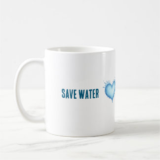 Mug Sauvez l'eau De l'environnement de conservation Ty