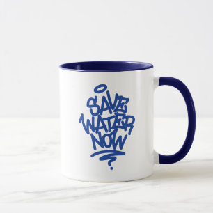 Mug Sauvez l'eau maintenant