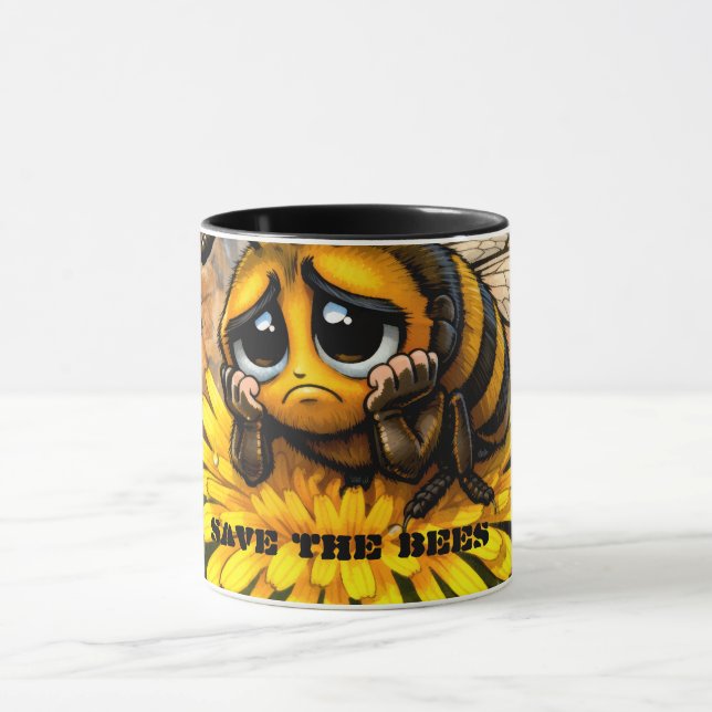 Mug Sauvez les abeilles (Centre)