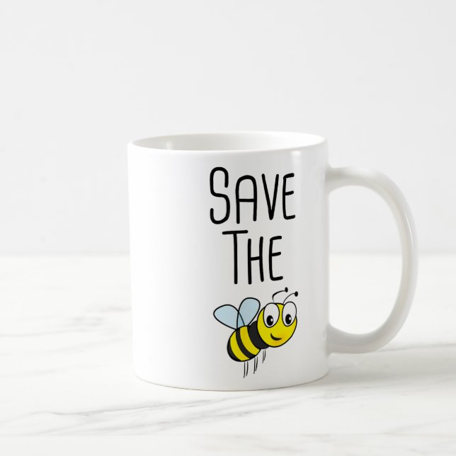 Mug Sauvez les abeilles - Protection De l'environnemen (Droite)