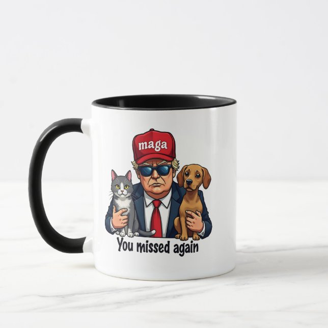 Mug Sauvez les animaux de compagnie Trump Election (Gauche)