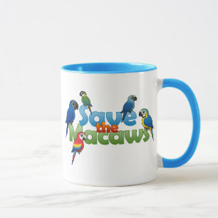 Mug Sauvez les aras