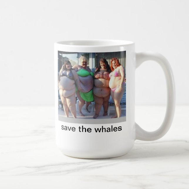 Mug sauvez les baleines (Droite)