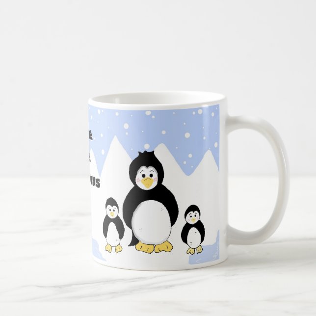 Mug Sauvez les manchots (Droite)