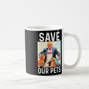 Mug Sauvez Nos Animaux Trump Drôle