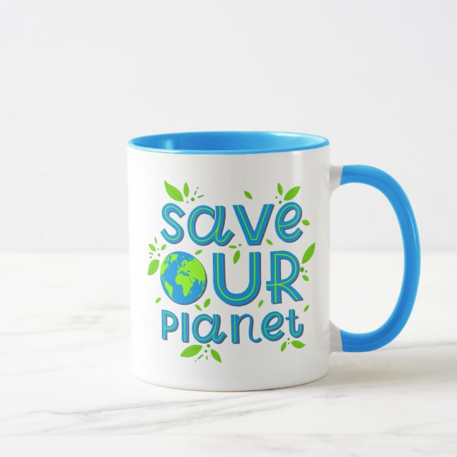 Mug Sauvez notre planète (Droite)