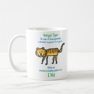 Mug Sauvez notre tigre