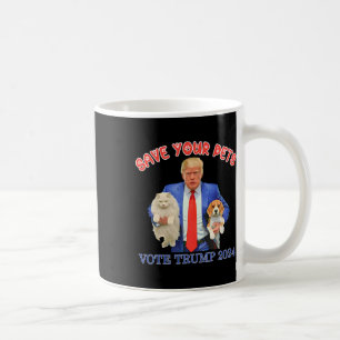 Mug Sauvez Vos Animaux Votez Trump Élection Américaine