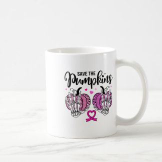 Mug Sauvons Les Citrouilles S Avec Squelette Mains Pât