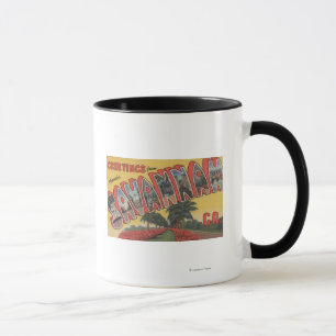 Mug Savannah, Géorgie (historique) - Grande lettre