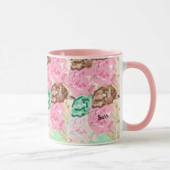 Mug : Saveurs de crème glacée (Droite)