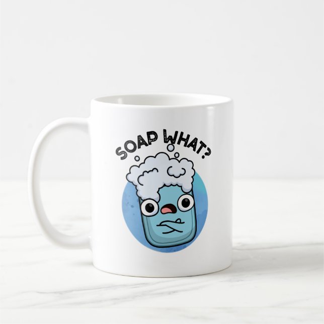 Mug Savon Quel Amusant Soap Pun (Gauche)