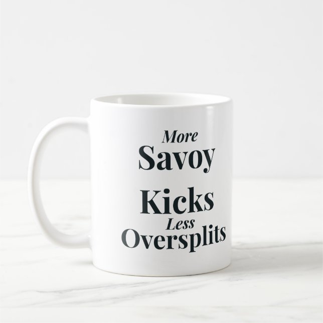 Mug Savoy Kicks contre Oversplits (Gauche)