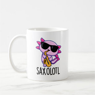 Mug Sax-olotl Blagues drôles de Saxophone