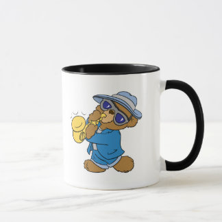 Mug Saxaphone Jazz Blues Oear