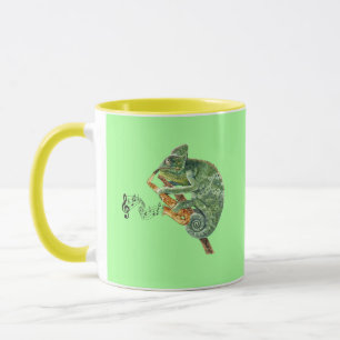 Mug Saxophone de jazz de Chameleon