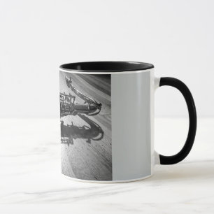Mug Saxophone noir et blanc de tenor