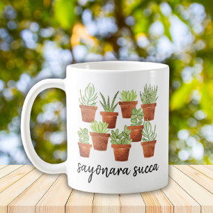 Mug Sayonara Succa Succulent