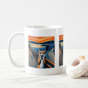 Mug Scandale Cat Art Parodie Amoureux de les chats et 