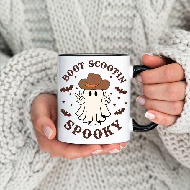 Mug Scandale moderne Ghouls Café Halloween (Scary Modern Ghouls Halloween Coffee Mug)