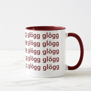 Mug Scandinave drôle de Glogg Glogg Glogg