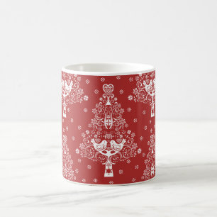 Mug Scandinave nordique Arbre de Noël Magie