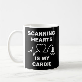 Mug Scanner Il Est Mon Cardio Cardiac Sonographe Echo