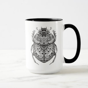 Mug Scarabée africain Zendoodle