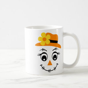 Mug Scarecrow Face mignonne Halloween Garçons Filles F