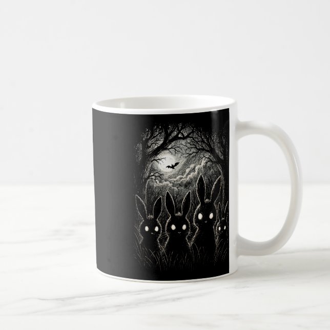 Mug Scary Rabbit Eyes Forêt Costume d'Halloween Déplai (Droite)