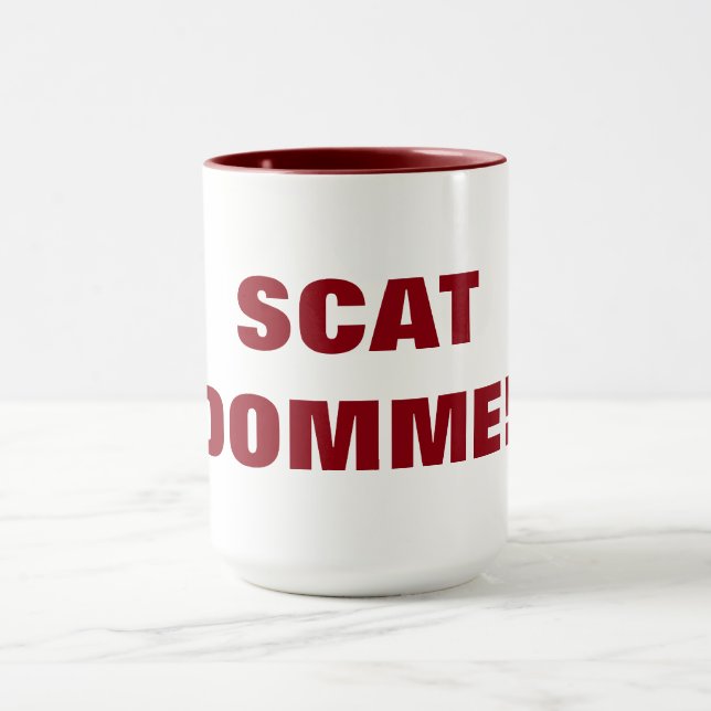 MUG SCAT DOMME ! (Centre)