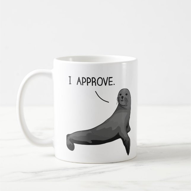 Mug Sceau d'approbation (Gauche)