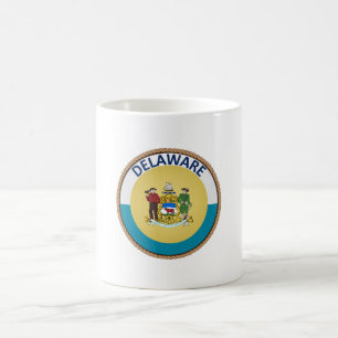 Mug Sceau de drapeau de l'État du Delaware