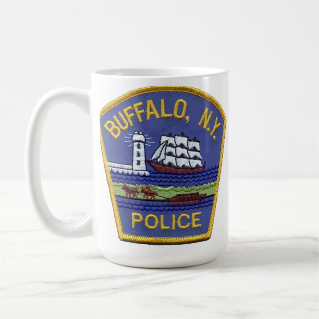 Mug Sceau de la ville de Buffalo - Police de Buffalo (Gauche)