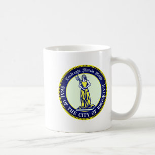 Mug Sceau de l'arrondissement de Brooklyn New York 