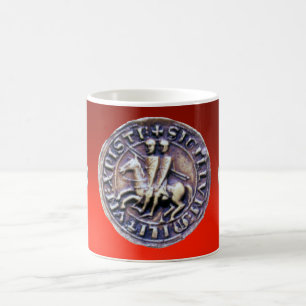 Mug SCEAU DES CHEVALIERS MODÈLE Rouge Ruby Gemstone