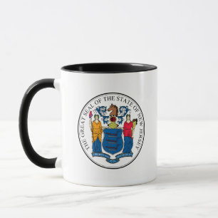 Mug Sceau d'état du New Jersey -