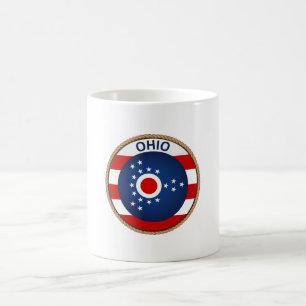 Mug Sceau du drapeau de l'Ohio