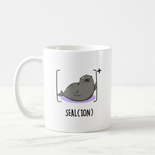 Mug Sceau Ion Funny Mer Lion Pun