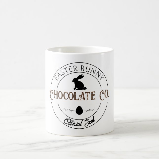 Mug Sceau officiel de la société de chocolat Easter Bu (Centre)